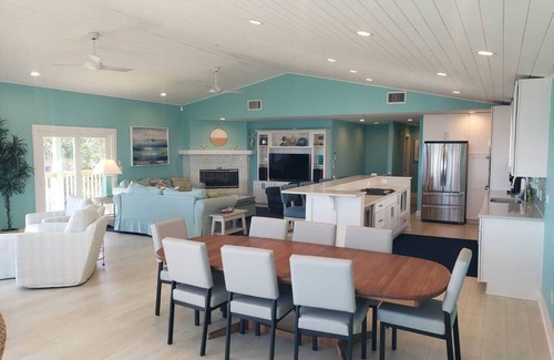Butler Beach House | Rising Sun - Vacation Bliss! Ocean Front, Large Decks, and Private Beach Access!