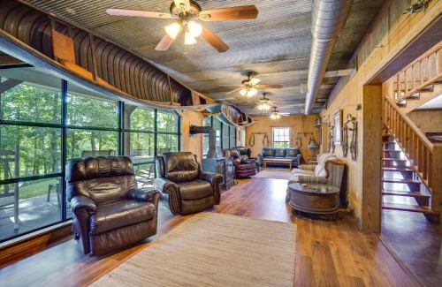 Heflin House | River Bend Lodge Heflin Home in the Woods!