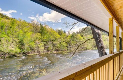 Tellico Plains House | River Escape River Front Cabin