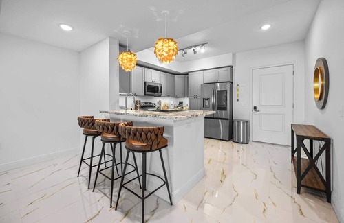 Merritt Island Condo | RIVER FLY IN: The Merritt, Launchpad Lookout View