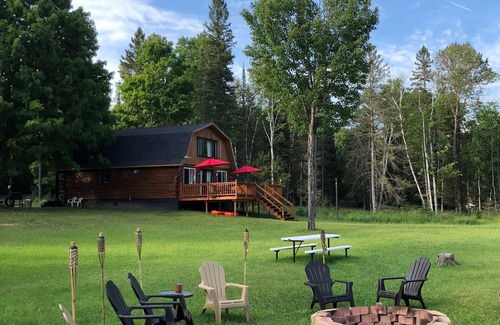 Cornell House | River Front Log Cabin