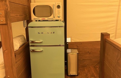 Lillington House | River-Front Wagon Glamping- The Dogwood
