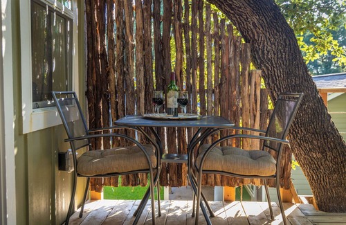 Gruene Apartment | River Haven Treehouse w/Hot Tub by Gruene!