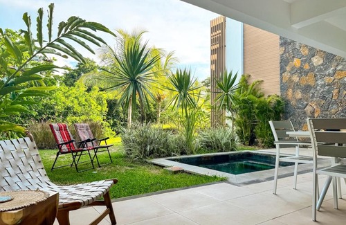 La Mivoie Apartment | River & Pool Oasis - Modern 159sqm Apt, Mauritius