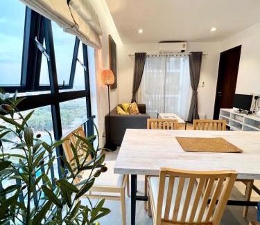 Mean Chey Apartment | River View 1 Bedroom and study unit