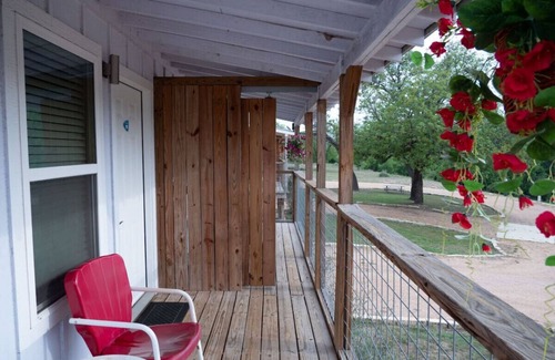 Kerrville Cabin | River View Deluxe King Cabin #19