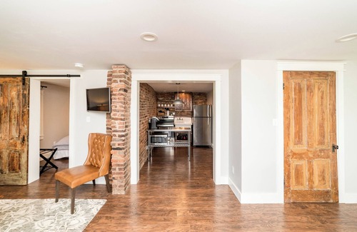 Central Business District Apartment | River View Downtown Private Historic Apt!
