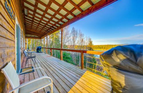 Soldotna Apartment | River Views and Fire Pit Cozy Soldotna Apartment!