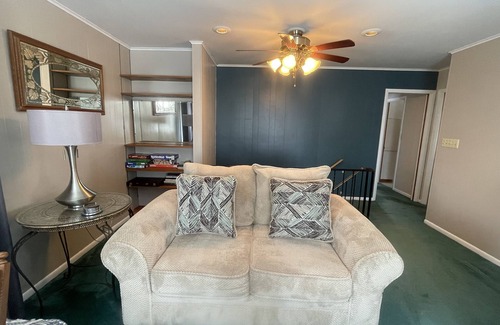 Sault Ste. Marie House | River views near snowy trails. nRecently updated with new paint and flooring.
