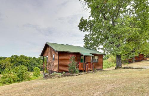 Berryville House | Riverfront Berryville Cabin with Grill and Fireplace!