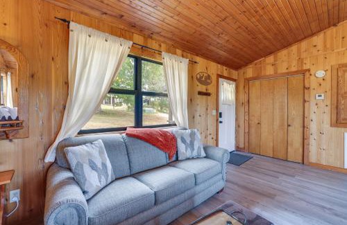 Berryville House | Riverfront Berryville Cabin with Grill and Fireplace!