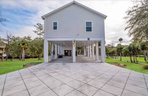 Steinhatchee House | Riverfront-Boat Ramp-Pool-Dock