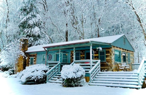 Luray Cabin | Riverfront Cabin! Farm, Kayaks, Trail & Fireplaces