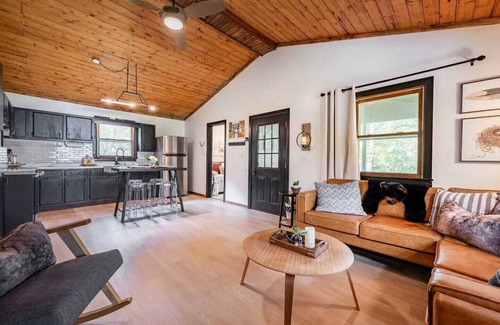 Hedgesville Cabin | Riverfront Cabin wFirepit, Pool Table, Porch, WiFi