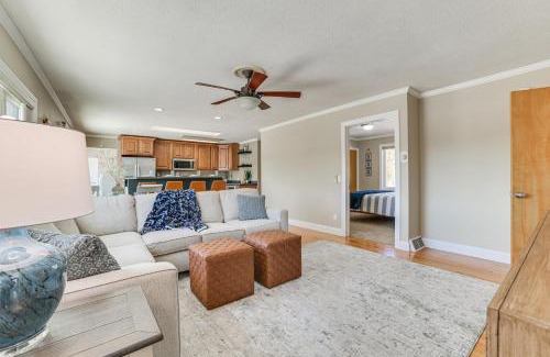 Cheboygan House | Riverfront Cheboygan Home with Deck and Boat Dock!