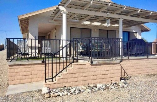 Mohave Valley House | Riverfront Home in Mohave Valley, AZ w Private Beach & Launch Ramp.