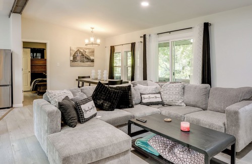 Cotter Cottage | Riverfront Home w/Porches & Views in Cotter!