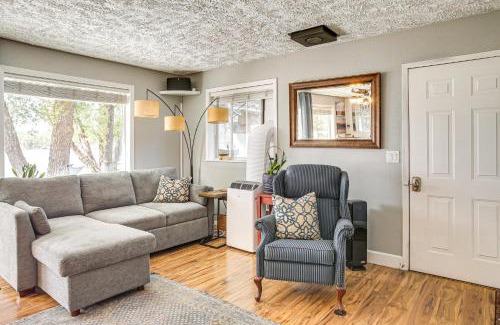 Tumtum House | Riverfront Home with Dock and Views in Nine Mile Falls