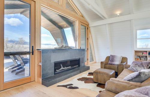Whitehall House | Riverfront Montana Retreat - Deck, Fire Pit and Pond
