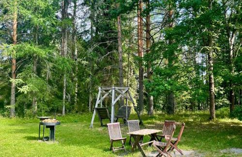 Mikkeli Apartment | Riverfront Retreat Willa Taimen with wooden sauna & wild nature
