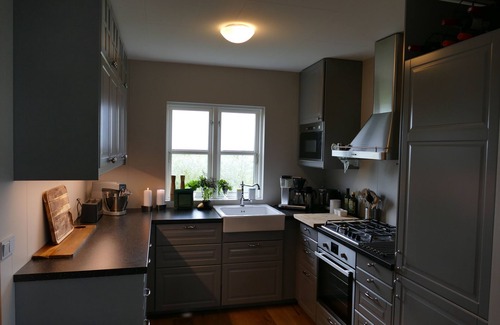 Selfoss House | Riverfront romantic Asgardur vacation home of comfort