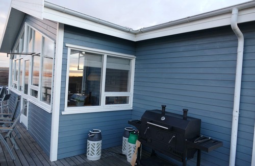 Selfoss House | Riverfront romantic Asgardur vacation home of comfort
