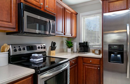 Helen House | RiverHaus on Edelweiss - Cozy Multi-Level River Condo in Downtown Helen
