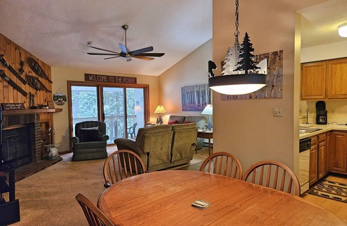 Lincoln Condo | Riverside, AC, deck, view, pool, swimming hole, tennis. RF302 by LRS