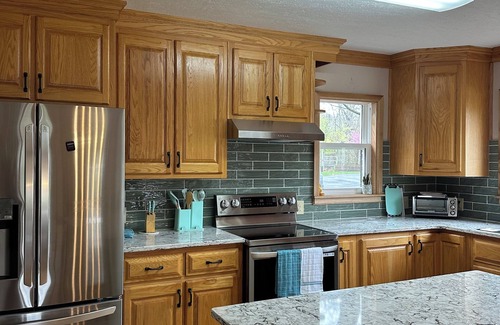 Fries House | RIVERSIDE RETREAT - an outdoor enthusiasts and bikers DREAM Location!