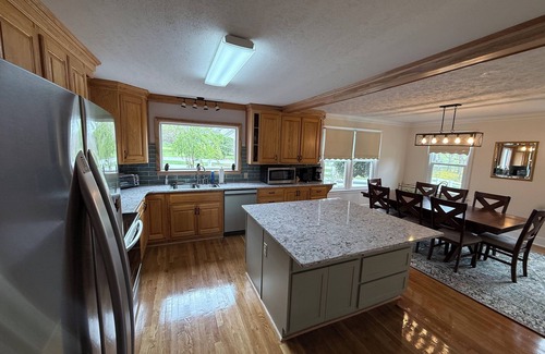 Fries House | RIVERSIDE RETREAT - an outdoor enthusiasts and bikers DREAM Location!