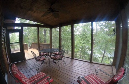 Hatfield Cabin | Riverside Retreat Cabin Secluded Romantic Getaway Mena Arkansas