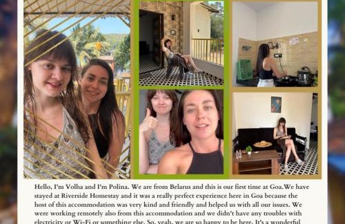 Kudal Apartment | Riverside, The European Homestay 1 and 2! Luxury and Value in Goa's delightful location