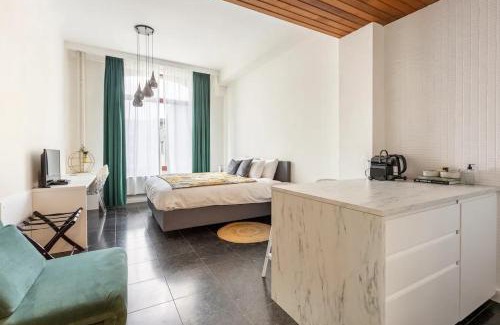 Sint-Andries Apartment | Riverview Studio in Historical Heart of Antwerp