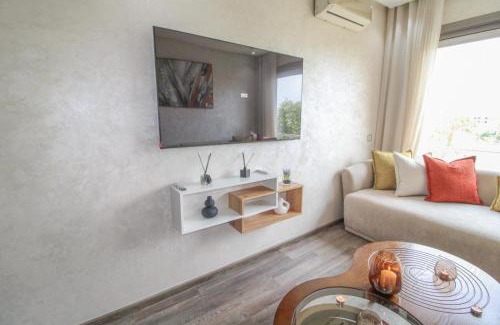 Casablanca Apartment | Riviera Escape - Appart Neuf Climatisé avec Balcon à Maarif Anfa