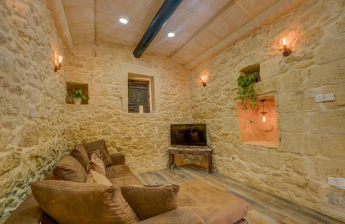 Xewkija Apartment | Roam Gozo - The Bunker - Stunning 1 Bed Farmhouse Condo - Rare Find!