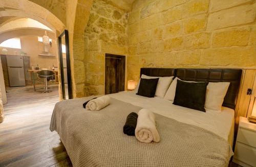 Xewkija Apartment | Roam Gozo - The Bunker - Stunning 1 Bed Farmhouse Condo - Rare Find!