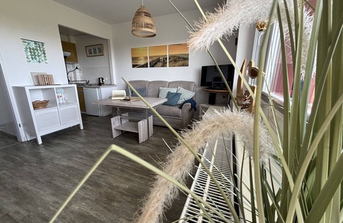 Horum Apartment | Robbe mit Blick zum Meer und Wlan für 2 Personen
