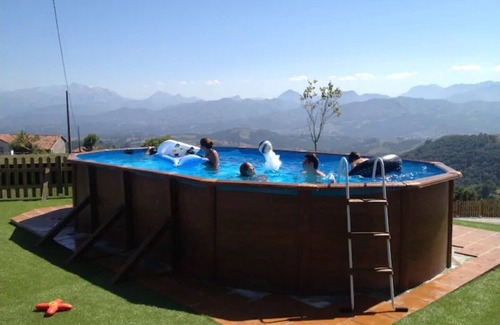 Obaya Cottage | Robidiellu Casa con Piscina y Vistas a Picos de Europa a 15 Minutos de Arriondas