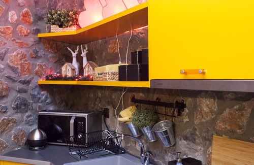Aghios Athanasios Ski Chalet | Rock Dandy - Private chalet with fireplace. Up to 6
