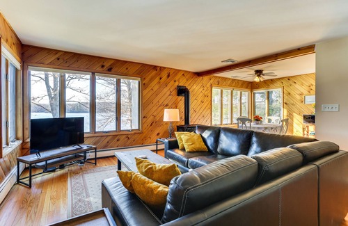 Mamakating Park Historic District Cottage | Rock Hill Home w/ Fire Pit on Wanaksink Lake!