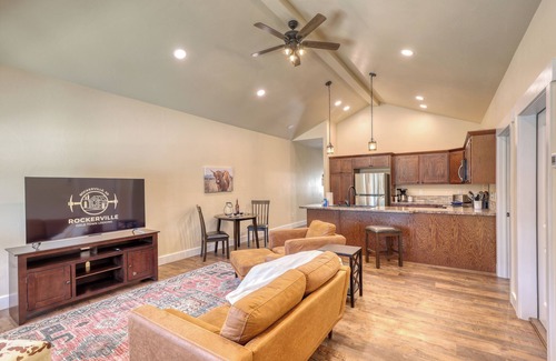 Rockerville Condo | Rockerville Gold Town Lodging #11-This one-bedroom condo is your perfect home base for adventure and relaxation. Just minutes from Mount Rushmore, Crazy Horse Memorial, Custer State Park, Sturgis, and the Badlands.