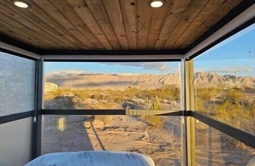Meadview Cabin | Rockstar Luxury Glamping 360 Views W/EVCharger