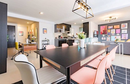 Roma Norte Condo | Roma Norte Group stay: Smart TV, Workspaces