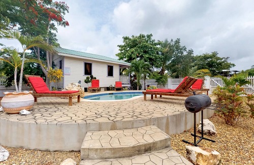 Hopkins Apartment | Romantic cabana w/strong WiFi & shared pool/grill/enclosed yard-close to beach