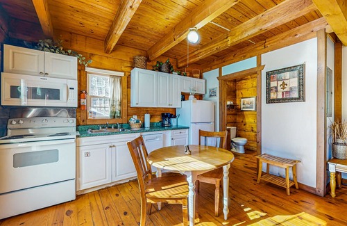 Sautee Nacoochee Cabin | Romantic & Dog-Friendly Log Cabin in the Woods with Private Hot Tub