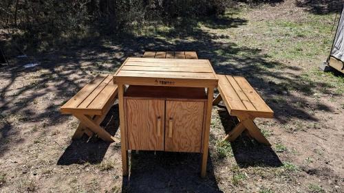 Vanderpool Other | Romantic Glamping Getaways in Texas Hill Country in this Cute Safari Tent Rental