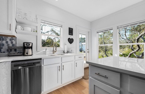 Seagrove Beach House | Romantic New Home for 2-Private Hot Tub/Secluded Patio-260 Steps to Beach-Bikes