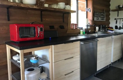 Suquamish Cabin | Romantic Nordic Log Cabin near Poulsbo and Bainbridge