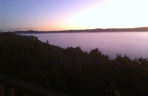 Concan Cabin | Romantic Rock Cabin, Beautiful, Spectacular Views of Frio River & Mountains!