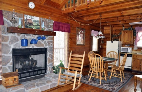 Gatlinburg - Pigeon Forge Cabin | Romantic Secluded Cabin in Gatlinburg with Great Mountain View